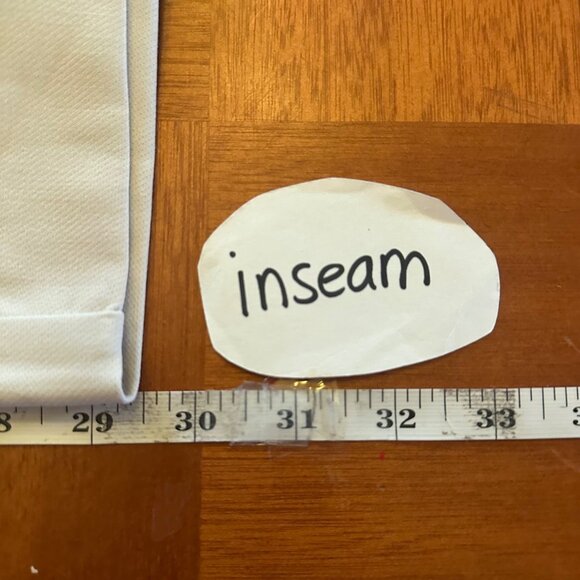 Extra High-Rise Taylor Wide Leg Trousers XL By Old Navy cream white - Picture 4 of 9